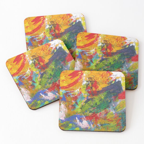 Item preview, Sherwood Forest Acrylic Painting by Noora Elkoussy designed and sold by Noora Elkoussy.