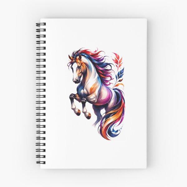 Item preview, Vibrant Colorful Mane Running Horse Artwork designed and sold by Arts Design 15.