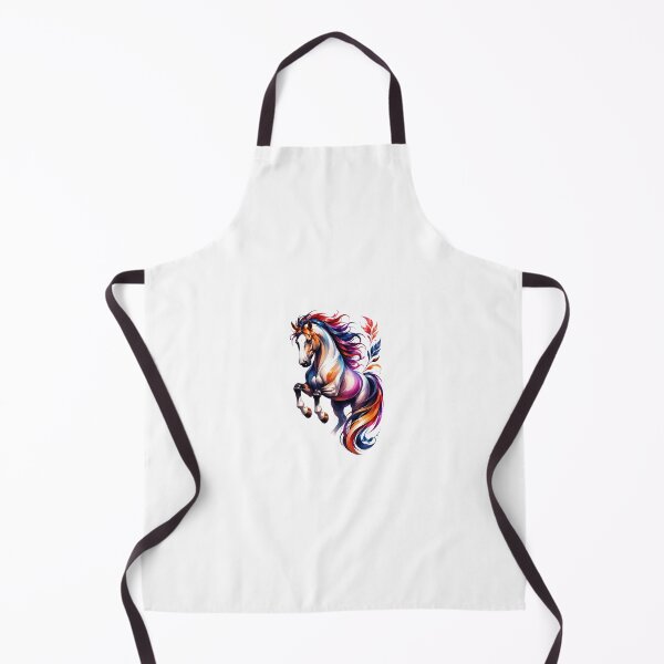 Item preview, Vibrant Colorful Mane Running Horse Artwork designed and sold by Arts Design 15.