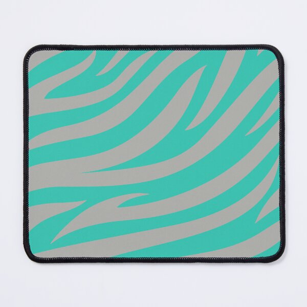 Item preview, Modern Graphic Zebra Print Pattern | Gray & Teal designed and sold by Frohyou.