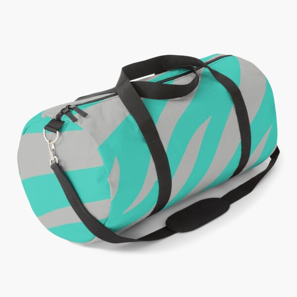 Item preview, Modern Graphic Zebra Print Pattern | Gray & Teal designed and sold by Frohyou.