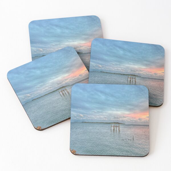 Item preview, Glorious Sunset of Honeymoon Cottage at Cedar Key, Florida designed and sold by ncNatureVisions.