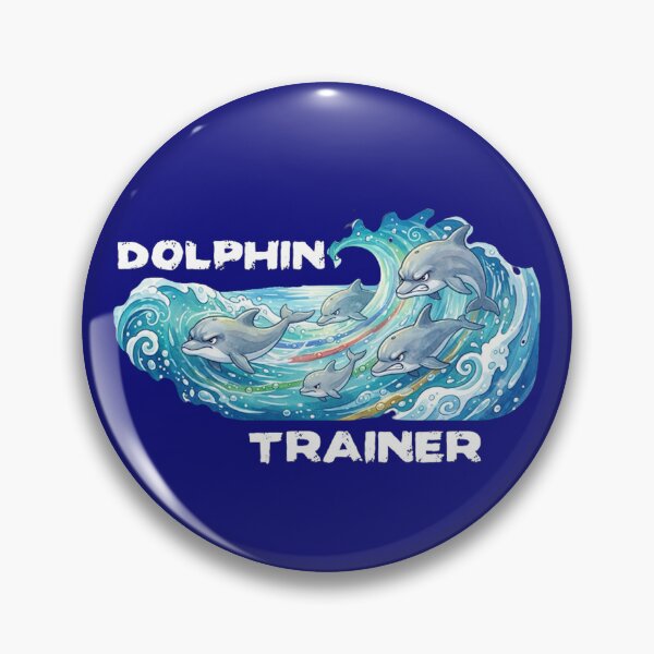 Item preview, Dolphin Trainer Swim Coach Design designed and sold by spinningvisions.
