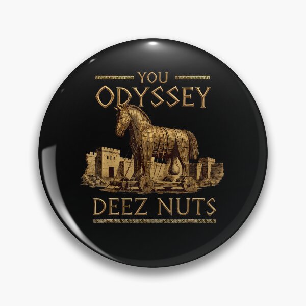Item preview, You Odyssey Deez-Nuts Funny Trojan Horse Geek Ancient designed and sold by JamesCrArt.