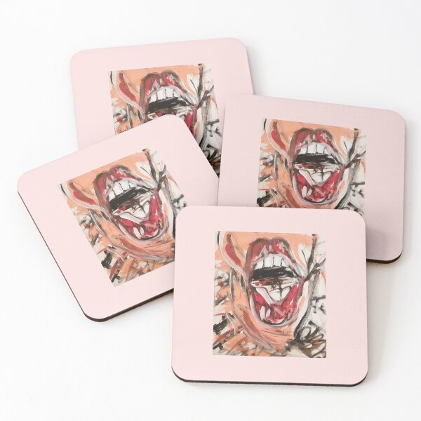 Item preview, VOICE - Cyberpunk Streetwear Scream, Y2K Grunge Analog Horror designed and sold by CinziaBStudio.