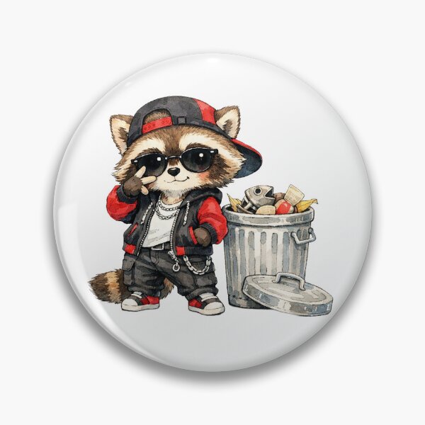 Item preview, Chilling Raccoon designed and sold by NaturesSol.