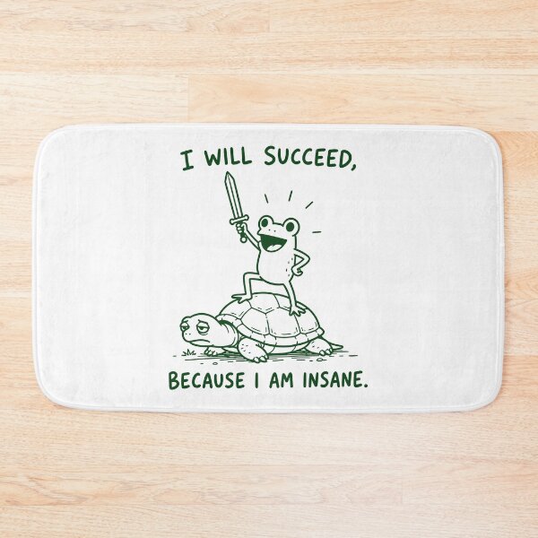 Item preview, I Will Succeed Because I Am Insane designed and sold by gunaone-design.