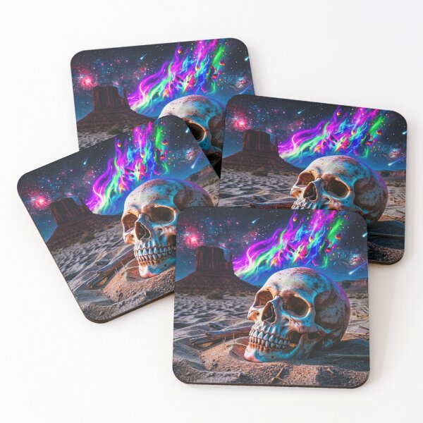 Item preview, Cosmic Desert Skull and Nebula Sky designed and sold by DWolf04.