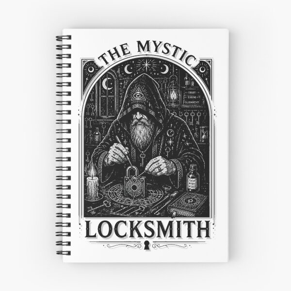 Item preview,  The Mystic Locksmith - WORKING HIS MAGIC designed and sold by jjcrane1966 Digital Art & Designs.