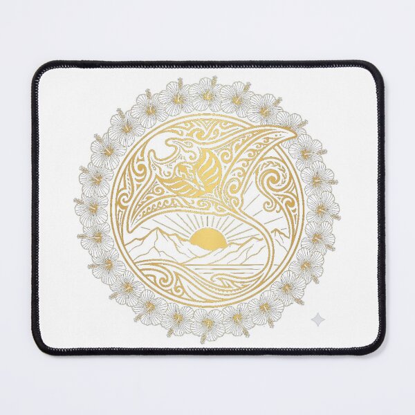 Item preview, Solar Manta Ray Hibiscus Wreath designed and sold by Hawaii26.