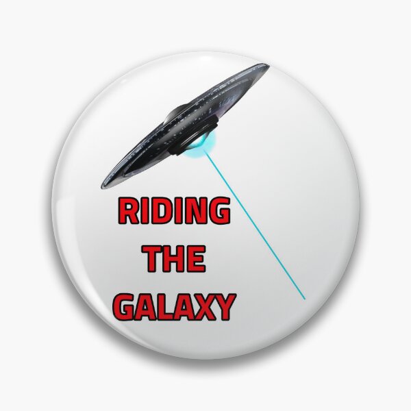 Item preview, Riding The Galaxy UFO Shooting Lazer designed and sold by couragetoday.