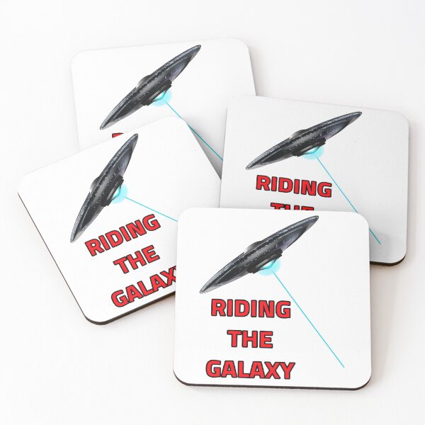 Item preview, Riding The Galaxy UFO Shooting Lazer designed and sold by couragetoday.