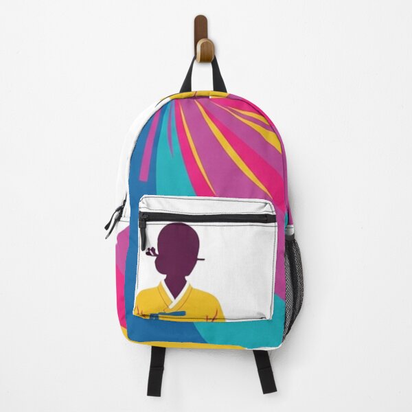 Item preview, Colorful Korean Hanbok Woman Silhouette designed and sold by momoshome.