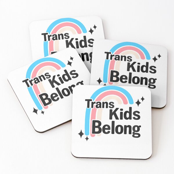 Item preview, Trans Kids Belong Rainbow Lgbtq Ally Gay Pride Month designed and sold by JamesCrArt.
