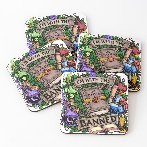 Item preview, Banned Books Witchy Dark Academia Gift designed and sold by Pommes im Bett.