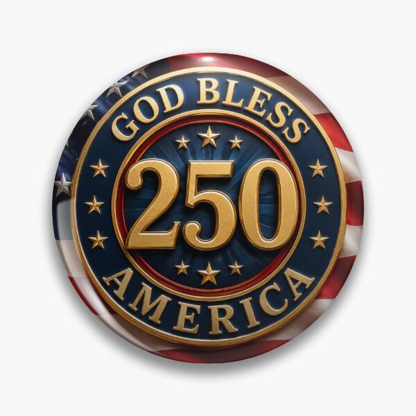 Item preview, America's 250 with Flag designed and sold by RWCarpenter.