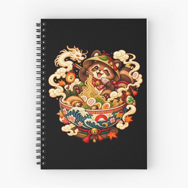 Item preview, Lucky Bear Ramen | Japanese Bear Noodle Bowl | Cute Panda Ramen | Asian Food Art designed and sold by MrDev.