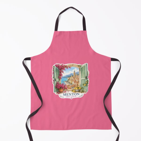 Item preview, Window overlooking Menton Côte d'Azur designed and sold by NoExcusesTraveller .