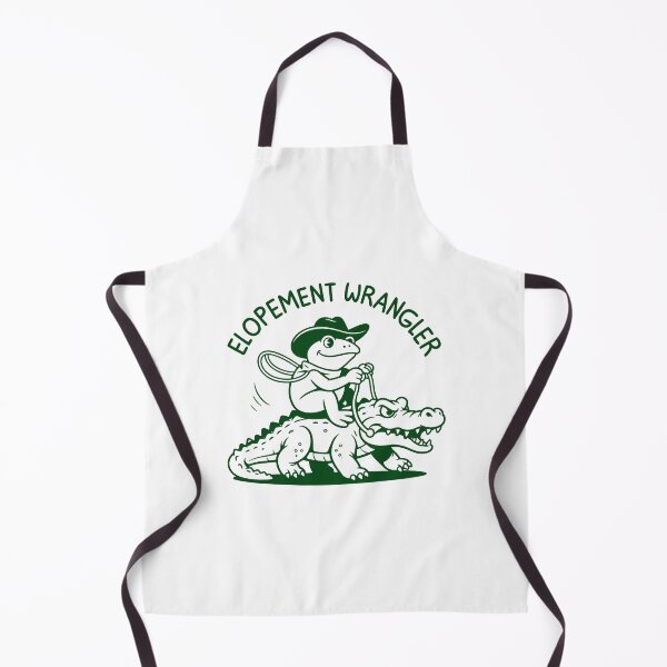 Item preview, Elopement Wrangler Funny Cowboy Frog On Alligator designed and sold by gunaone-design.