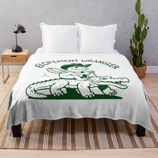 Item preview, Elopement Wrangler Funny Cowboy Frog On Alligator designed and sold by gunaone-design.