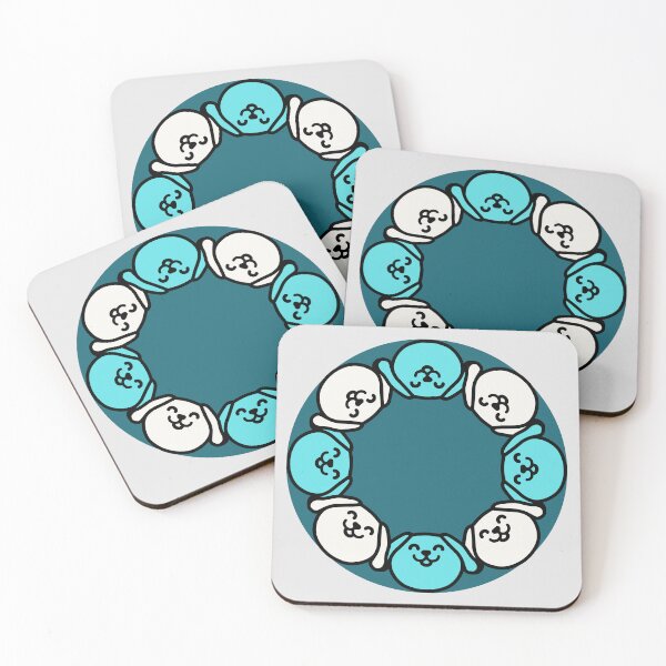 Item preview, Cute Green Dog in Circle designed and sold by Imjustclicking.