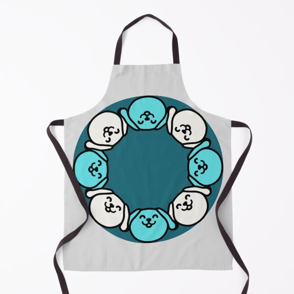 Item preview, Cute Green Dog in Circle designed and sold by Imjustclicking.