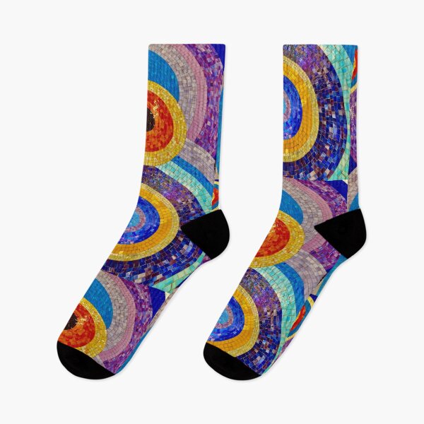 Item preview, Colorful Mosaic Tiles III designed and sold by Noora Elkoussy.