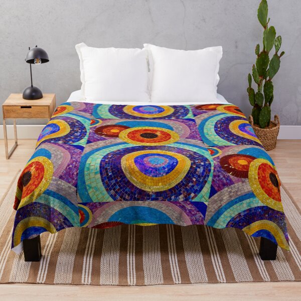 Item preview, Colorful Mosaic Tiles III designed and sold by Noora Elkoussy.