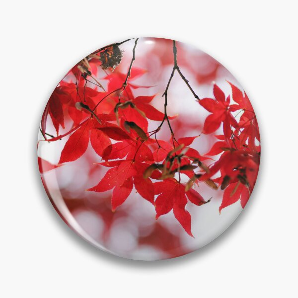 Item preview, Red Autumn Maple Leaves Print | Fall Foliage Photography | Japanese Maple Wall Art designed and sold by DigitalChickHub.