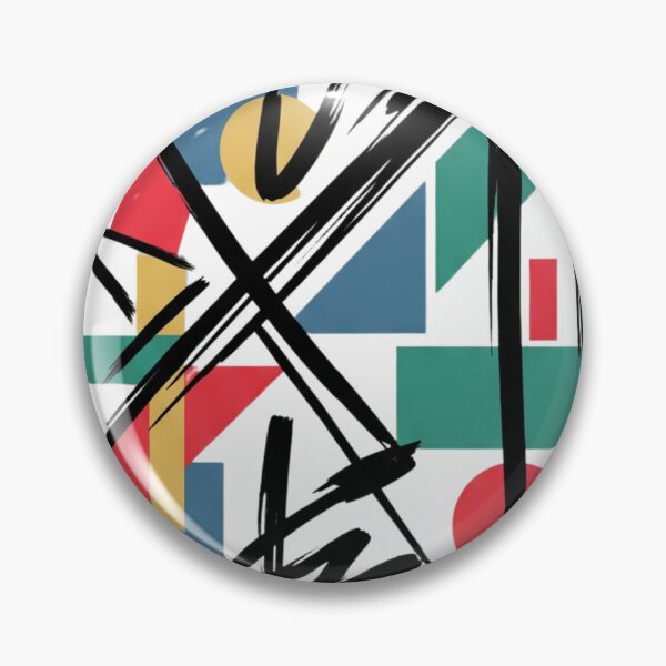 Item preview, Chaotic Geometry Abstract Geometric Art Tee designed and sold by WearTheVibe Store.