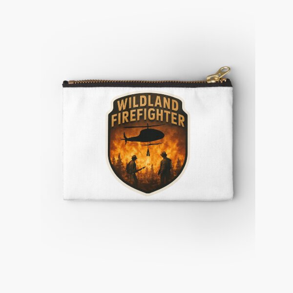 Item preview, Wildland Firefighter Sticker Design  designed and sold by TeeCraftTeeCo.