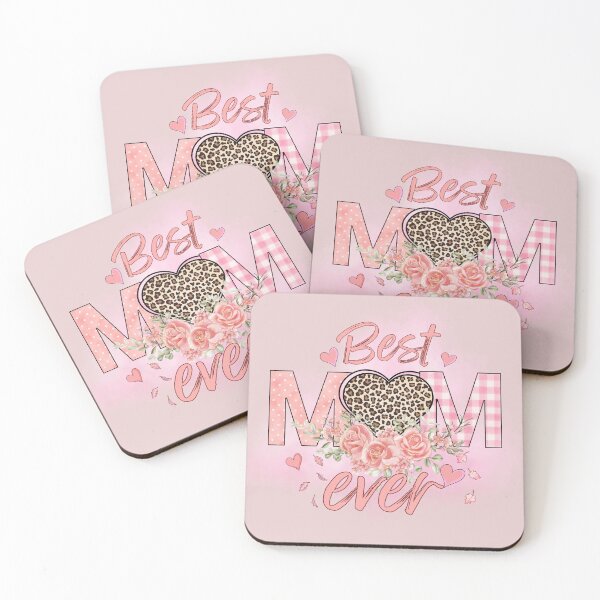 Item preview, Best Mom Ever Pink Leopard Floral Mother's Day Design designed and sold by lielie99.