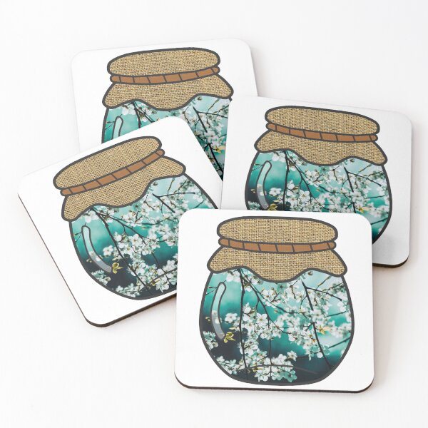 Item preview, Cherry  Blossoms In A Jar designed and sold by couragetoday.