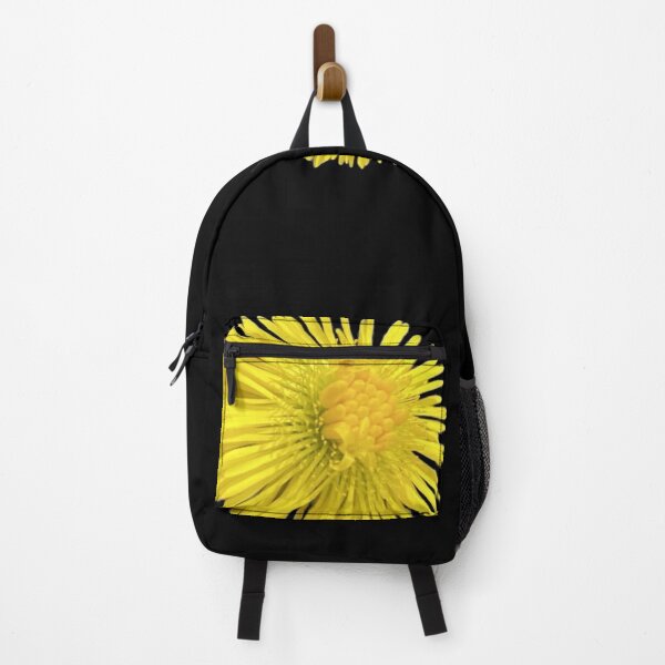 Item preview, Isolated Yellow Coltsfoot Dandelion Flower Macro Cutout designed and sold by BalkanBloom.