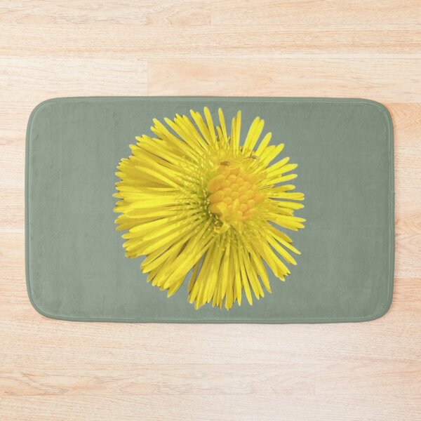Item preview, Isolated Yellow Coltsfoot Dandelion Flower Macro Cutout designed and sold by BalkanBloom.