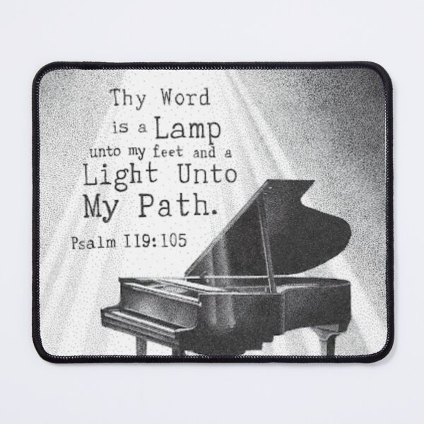 Item preview, Psalm 119:105 Piano designed and sold by Cora Worthington Art.