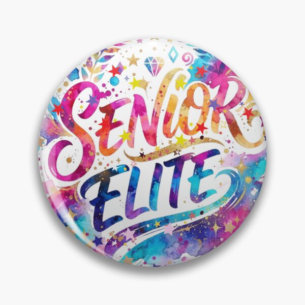 Item preview, Senior Elite Pop Art Graduation Design designed and sold by VibranPalette.