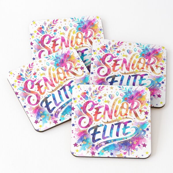 Item preview, Senior Elite Pop Art Graduation Design designed and sold by VibranPalette.