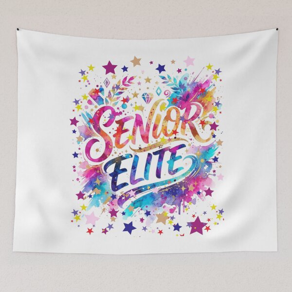 Item preview, Senior Elite Pop Art Graduation Design designed and sold by VibranPalette.