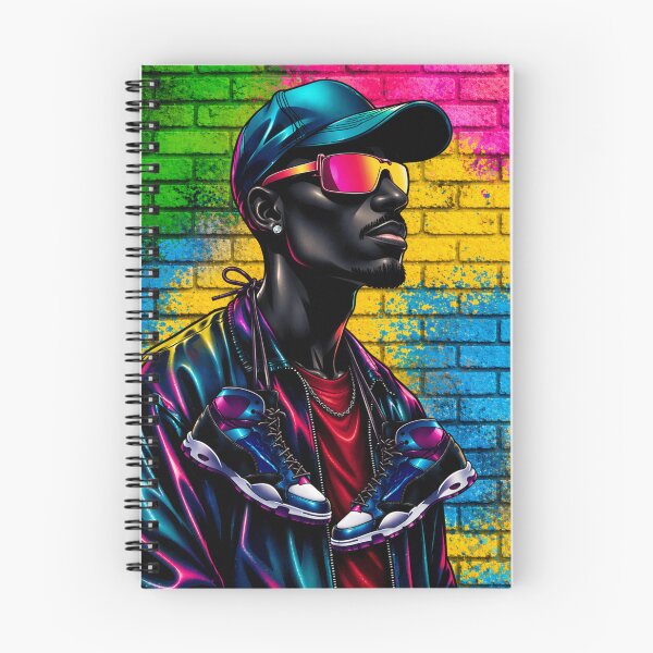 Item preview, Hip Hop Streetwear Fashion Art – Colourful Sneaker & Urban Style Illustration designed and sold by Uniqueness Artwork.