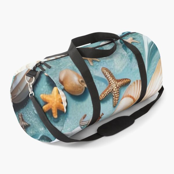 Item preview, Ocean Magic: Seashells and Starfish Vortex designed and sold by Serene Strokes Art.