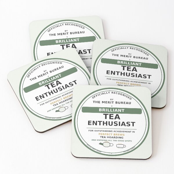 Item preview, Tea Lover Gift | Brilliant Tea Enthusiast Award designed and sold by TheMeritBureau.
