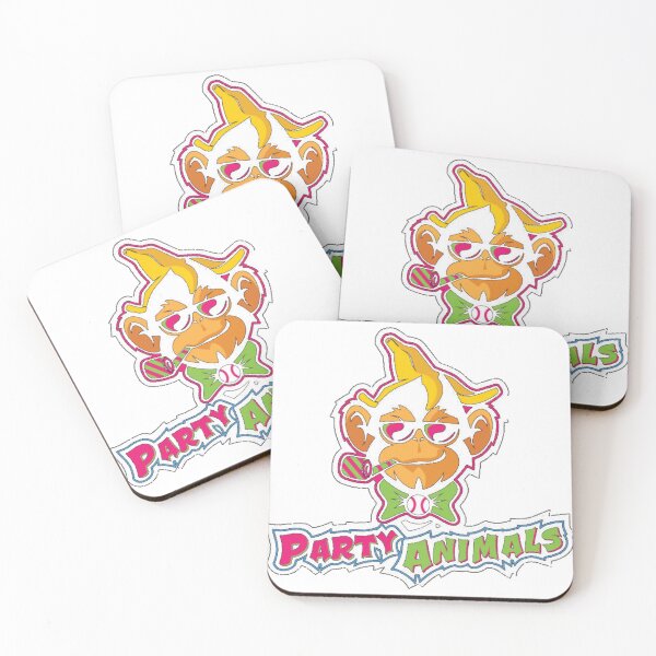 Item preview, Party Animals Baseball designed and sold by OMO MOMO.