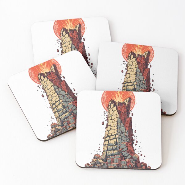 Item preview, The Tower Everything Is Fine Tarot Card Irony designed and sold by Arcana-Archives.
