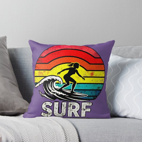 Item preview, Retro Surf Girl | Vintage Surfer Sunset Design designed and sold by AstronautMerch.