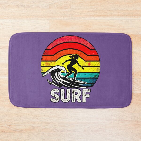 Item preview, Retro Surf Girl | Vintage Surfer Sunset Design designed and sold by AstronautMerch.