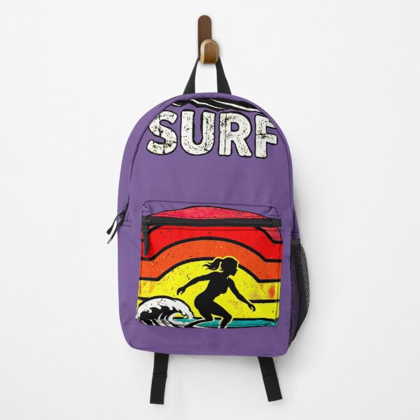 Item preview, Retro Surf Girl | Vintage Surfer Sunset Design designed and sold by AstronautMerch.