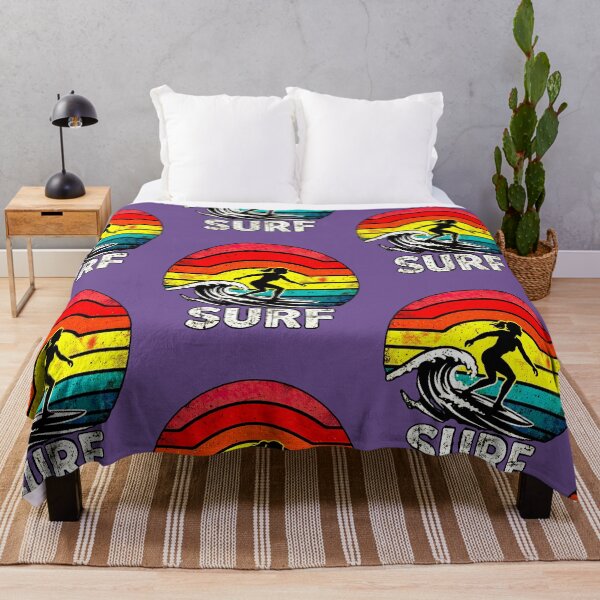 Item preview, Retro Surf Girl | Vintage Surfer Sunset Design designed and sold by AstronautMerch.