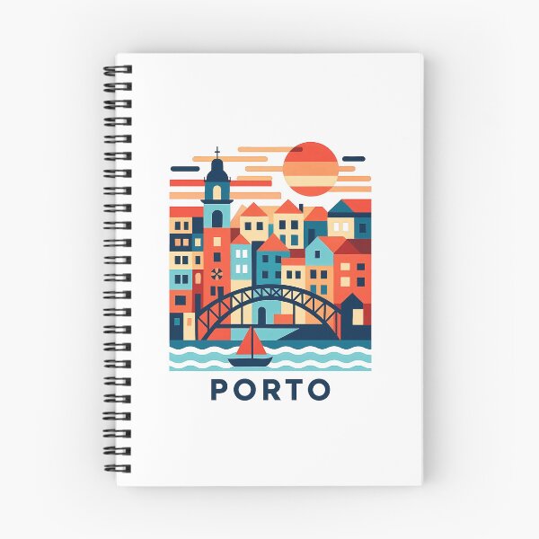 Item preview, Porto Portugal Travel Poster - Dom Luis I Bridge Wall Art designed and sold by OzzFrequency.