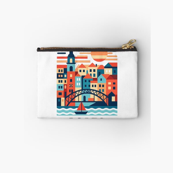 Item preview, Porto Portugal Travel Poster - Dom Luis I Bridge Wall Art designed and sold by OzzFrequency.